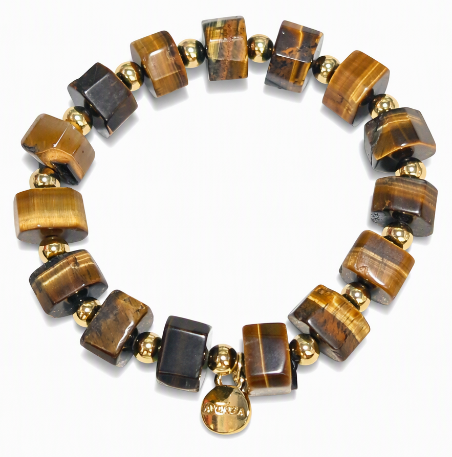 ✨ Pulsera de Ojo de Tigre