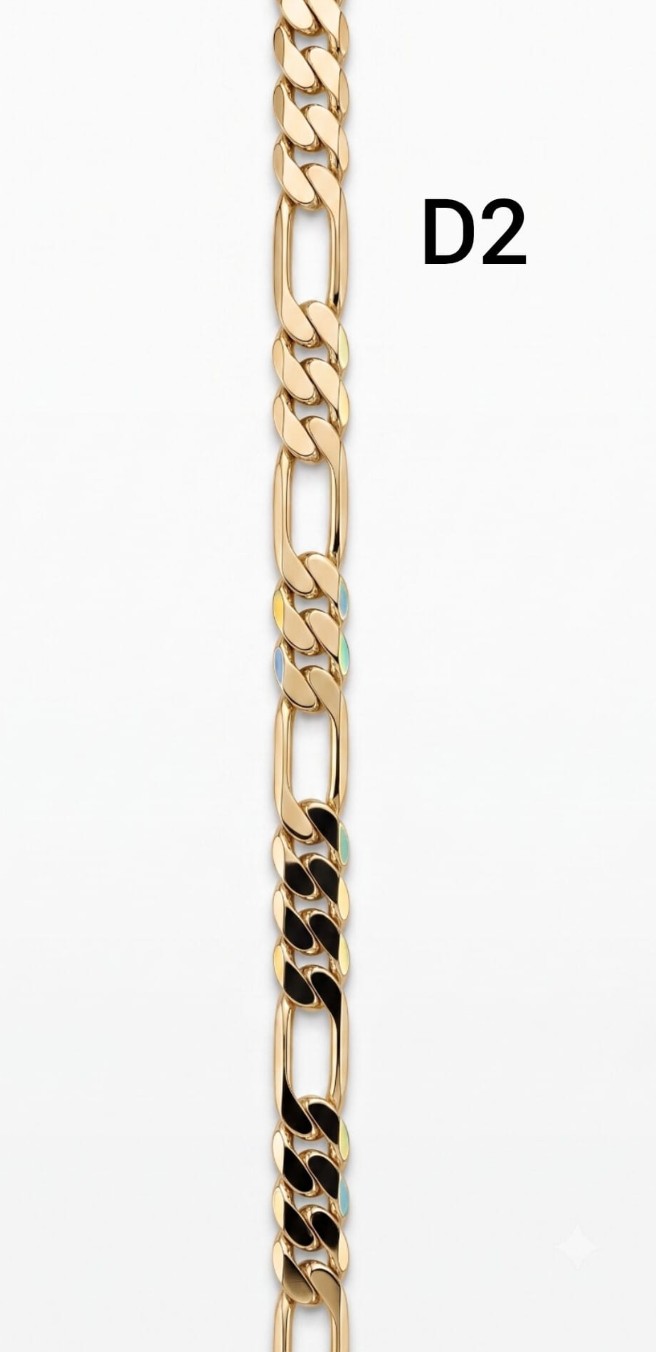 ✨ Pulsera Figaro Dorada - 4 Diseños foto 4