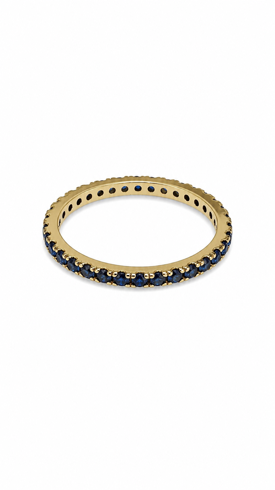 💍 Anillo Plata .925 con Circonias Azul