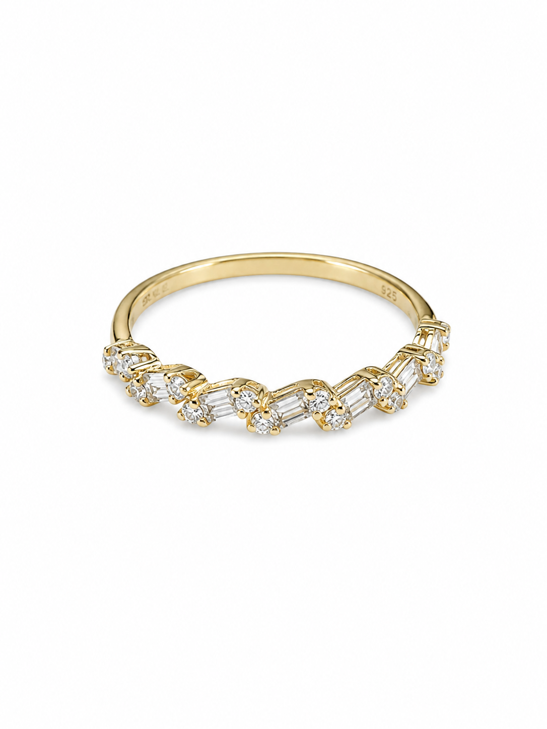 💍 Anillo Plata .925 con Circonias